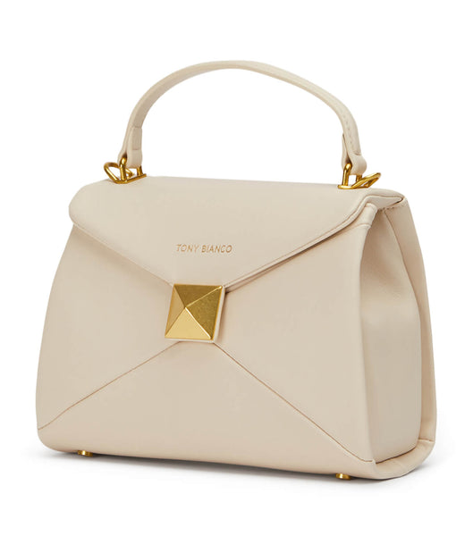 Accesorios Tony Bianco Eve Vanilla Cuero Mini Handbags Amarillo Claro | PARQX70645