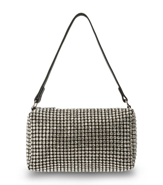 Accesorios Tony Bianco Moma Clear Crystal Mini Handbags Plateadas | SARNY45132