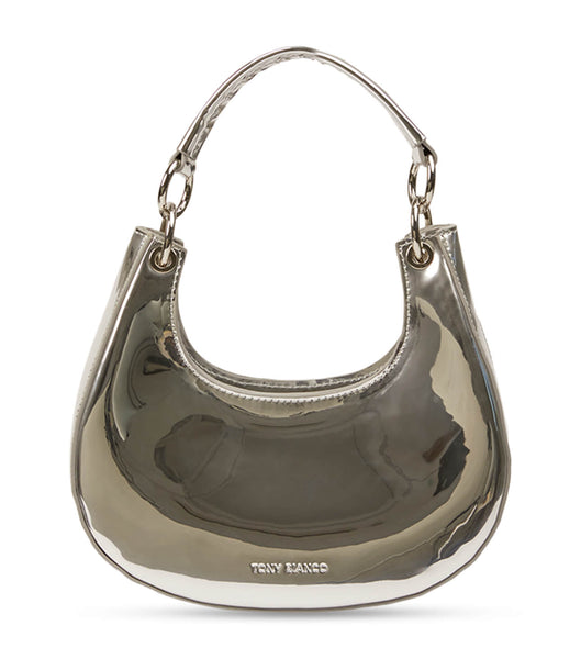 Accesorios Tony Bianco Talia Silver Shine Mini Handbags Plateadas | XARGW92383