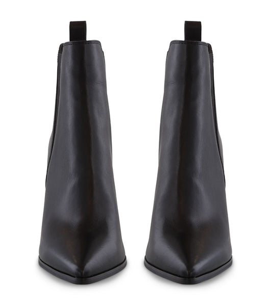 Botas de Tacon Tony Bianco Leigh Black Como 10.3cm Negras | ARQCS30783