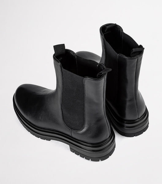 Botas de combate Tony Bianco Wolfe Black Como 4.5cm Negras | ARIIZ38112