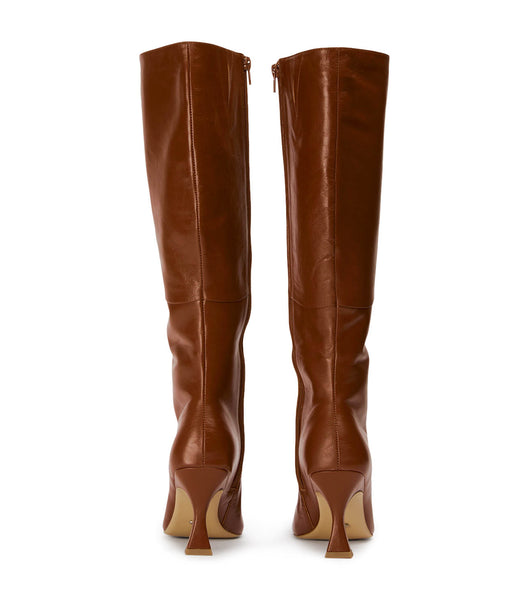 Botas de media pantorrilla Tony Bianco Fantasy Rust Venice 8cm Rojas | FARUI49721