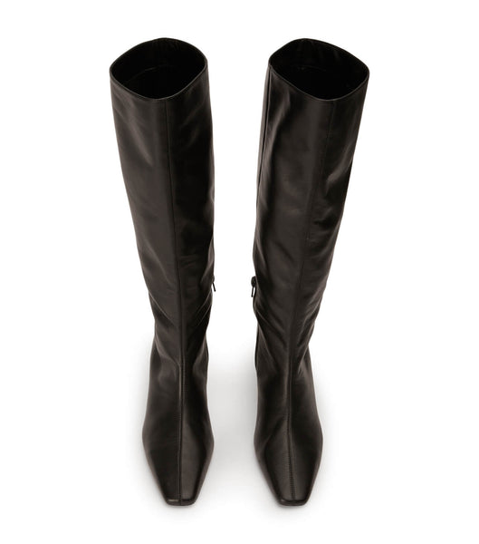 Botas de media pantorrilla Tony Bianco Vixon Black Venice 5cm Negras | DARKV54298