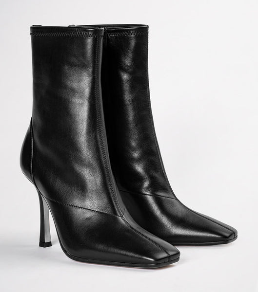 Botas de tacón de aguja Tony Bianco Halsey Black Como 10.5cm Negras | ARIIZ45720