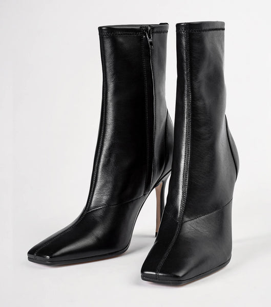 Botas de tacón de aguja Tony Bianco Halsey Black Como 10.5cm Negras | ARIIZ45720
