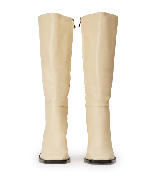Botas hasta las rodillas Tony Bianco Darby Ecru Venice 7.5cm Blancas | ARJVR76621