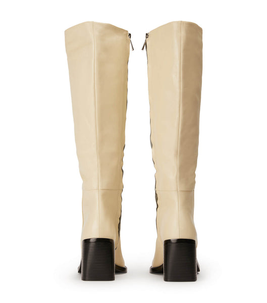 Botas hasta las rodillas Tony Bianco Darby Ecru Venice 7.5cm Blancas | ARJVR76621