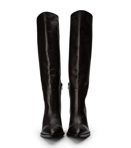 Botas hasta las rodillas Tony Bianco Skyla Black Como 9cm Negras | GAREC39021