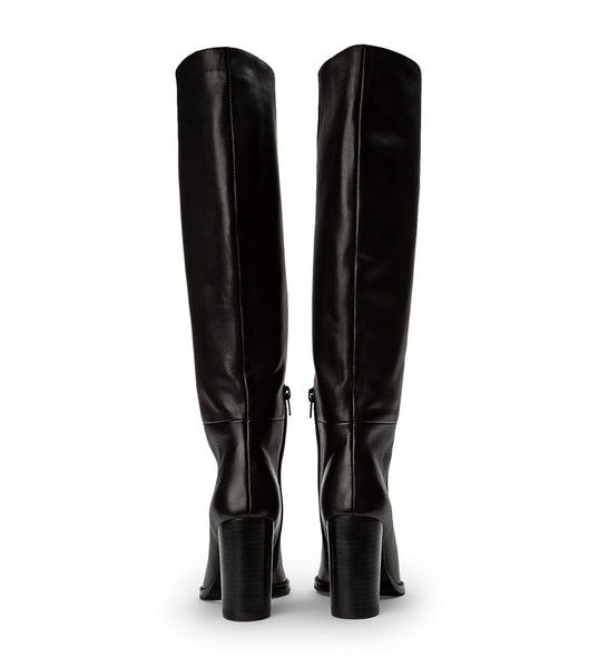 Botas hasta las rodillas Tony Bianco Skyla Black Como 9cm Negras | GAREC39021