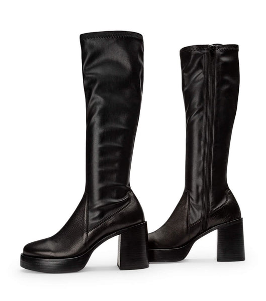 Botas hasta las rodillas Tony Bianco Tibby Black Venice/Black Venezia 9cm Negras | ARXBR17429