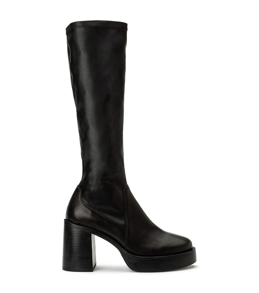 Botas hasta las rodillas Tony Bianco Tibby Black Venice/Black Venezia 9cm Negras | ARXBR17429