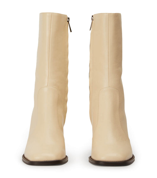 Botines Tony Bianco Atlanta Ecru Venice 8.5cm Blancas | ARCVG62202