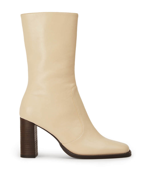 Botines Tony Bianco Atlanta Ecru Venice 8.5cm Blancas | ARCVG62202