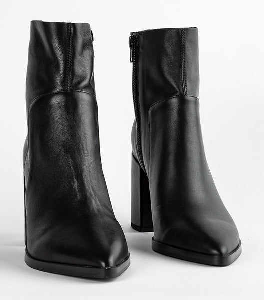 Botines Tony Bianco Brazen Black Luxe 8.5cm Negras | ARXBR92497