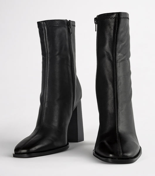 Botines Tony Bianco Ines Black Como 10cm Negras | FARUI76095