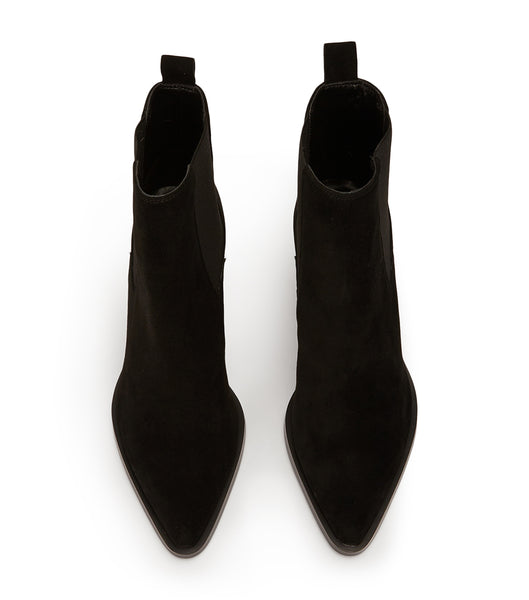 Botines Tony Bianco Piston Black Gamuza 7.5cm Negras | ARQCS55554