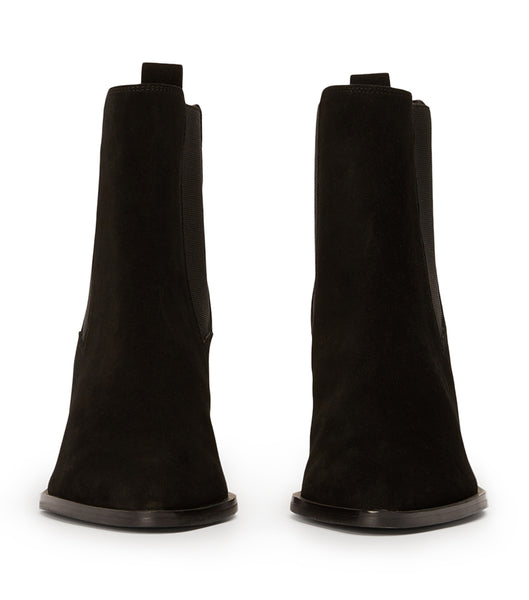 Botines Tony Bianco Piston Black Gamuza 7.5cm Negras | ARQCS55554