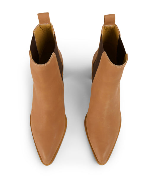 Botines Tony Bianco Piston Caramel Diesel/Choc Wax 7.5cm Marrones | DARVO22105