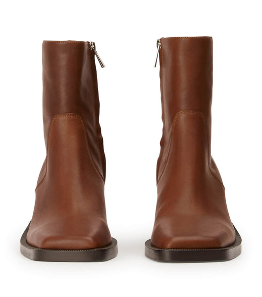 Botines Tony Bianco Prince Cognac 8cm Marrones | PARQX18998