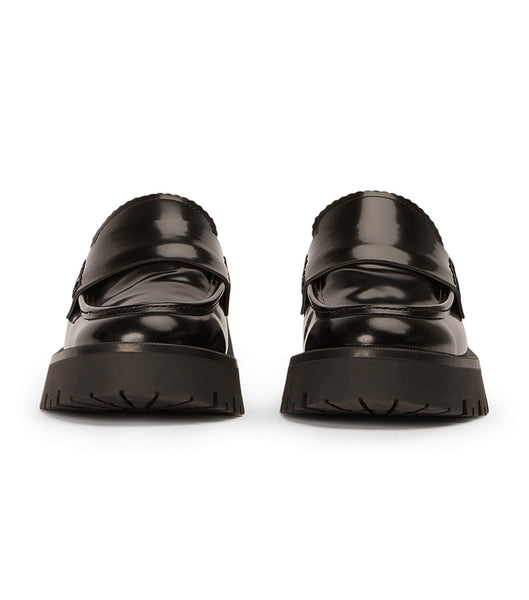 Loafers Tony Bianco Brooklyn Black Hi Shine 4.5cm Negras | ARJZR84993