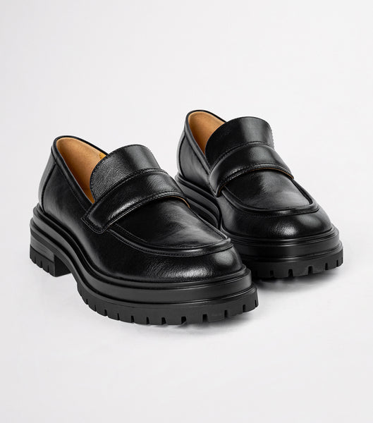 Loafers Tony Bianco Wiz Black Venice 4.5cm Negras | ARJZR76496