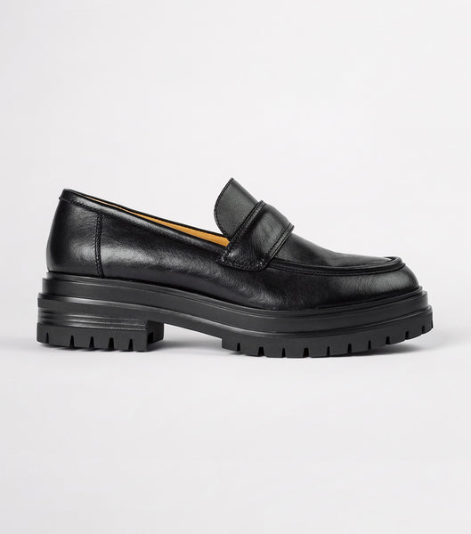 Loafers Tony Bianco Wiz Black Venice 4.5cm Negras | ARJZR76496