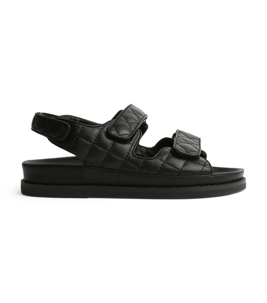 Plantillas Tony Bianco Hiranni Black Sheep Nappa 3.5cm Negras | ARNZX49164