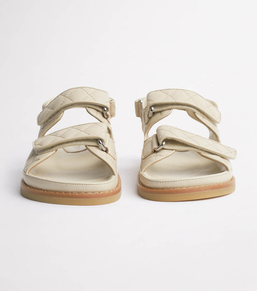 Plantillas Tony Bianco Hiranni Vanilla Sheep Nappa 3.5cm Amarillo Claro | ARQAV41881