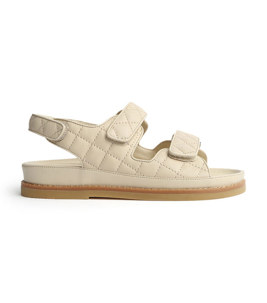 Plantillas Tony Bianco Hiranni Vanilla Sheep Nappa 3.5cm Amarillo Claro | ARQAV41881