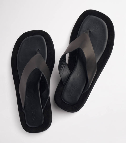 Plantillas Tony Bianco Ives Black Como 3.5cm Negras | ARJVR85422