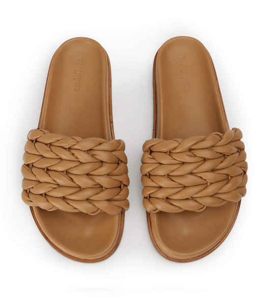 Plantillas Tony Bianco Layton Biscuit Nappa Marrones | ZARNQ21624