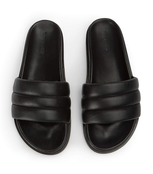 Plantillas Tony Bianco Lucas Black Nappa 1.5cm Negras | XARBH55397
