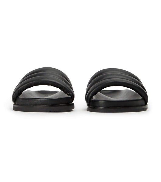 Plantillas Tony Bianco Lucas Black Nappa 1.5cm Negras | XARBH55397