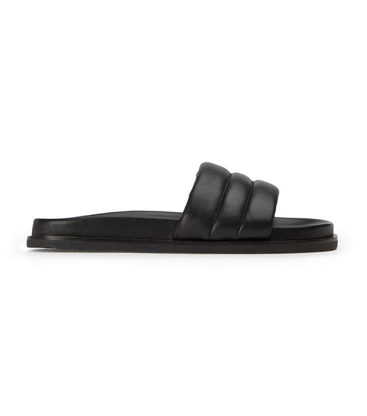 Plantillas Tony Bianco Lucas Black Nappa 1.5cm Negras | XARBH55397