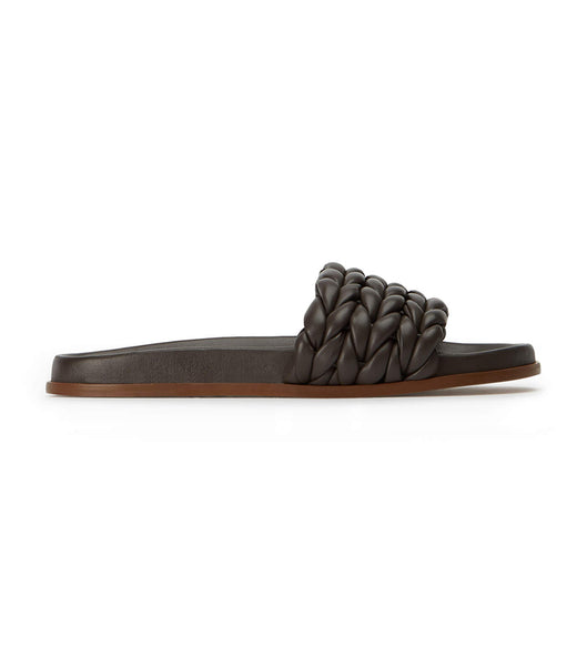 Sandalias Planas Tony Bianco Layton Chocolate Nappa Chocolate | ZARMJ52989
