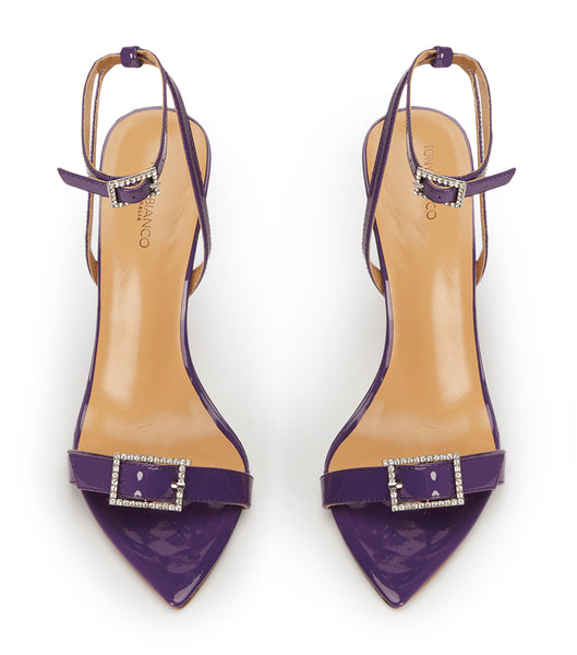 Tacones Brillantes Tony Bianco Mopsy Orchid Charol 10.5cm Moradas | ARJBT63210