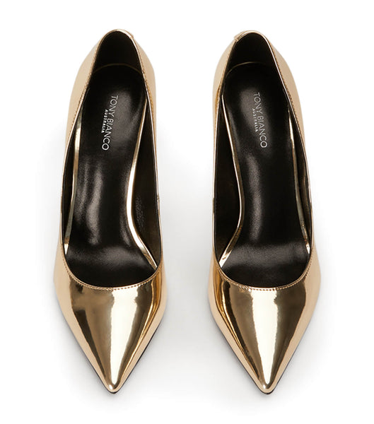 Tacones De Novia Tony Bianco Anja Gold Shine 10.5cm Doradas | FARUI72068