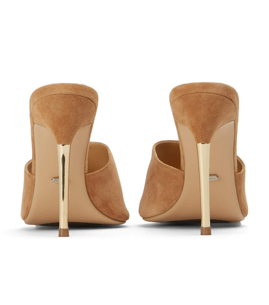 Tacones De Novia Tony Bianco Maximus Butterscotch Gamuza 10.5cm Beige | BARSD99165