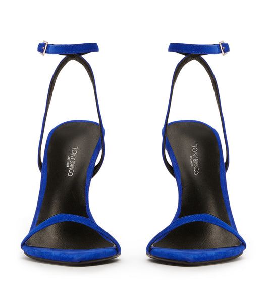 Tacones De Novia Tony Bianco Myra Azure Gamuza 10.5cm Azur | ARIIZ63650