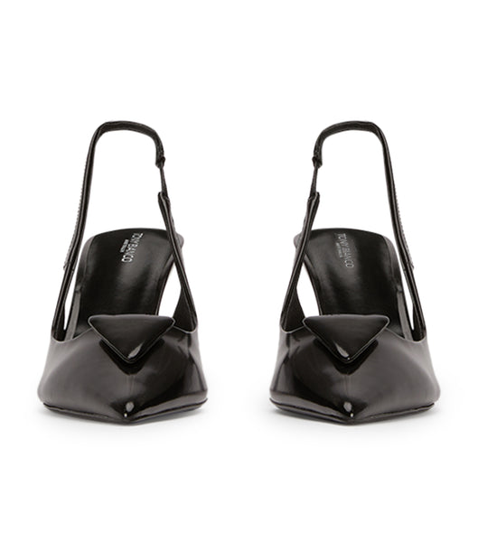 Tacones bajos Tony Bianco Bertie Black Hi Shine 7.5cm Negras | TARPQ53407