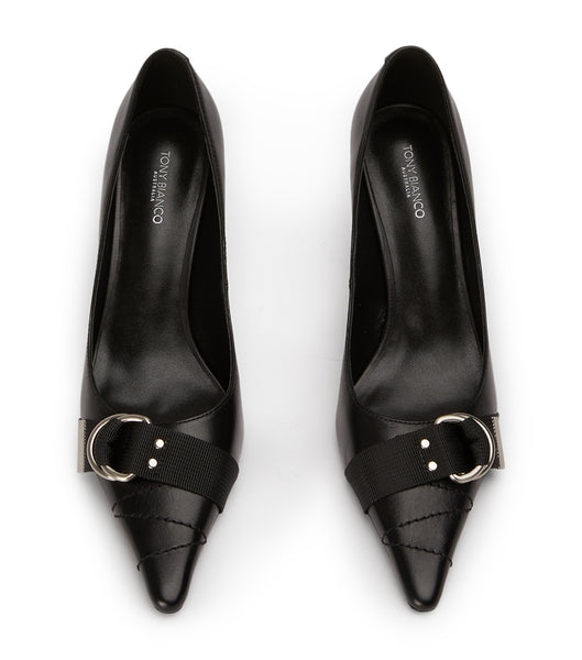 Tacones bajos Tony Bianco Saje Black Como 8cm Negras | YARGT16348