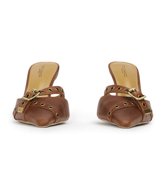 Tacones bajos Tony Bianco Savoir Cognac 8cm Marrones | EARHC50036