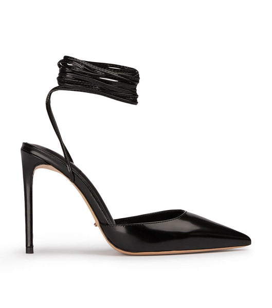 Tacones con tiras Tony Bianco Acer Black Hi Shine 10.5cm Negras | EARHC27480