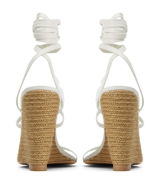Tacones con tiras Tony Bianco Gabriella Milk Capretto 11cm Blancas | ARICD58820