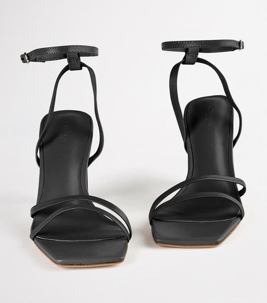 Tacones de aguja Tony Bianco Corso Black Nappa 8.5cm Negras | LARTR62314