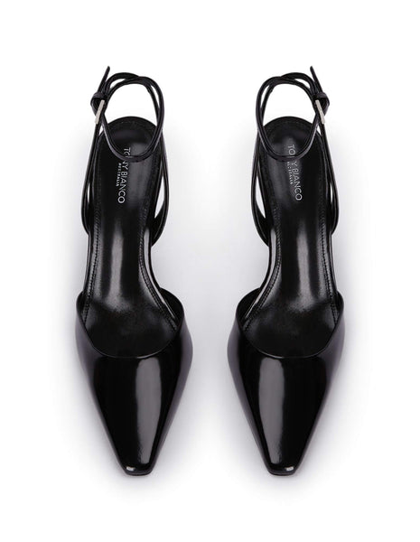 Tacones de aguja Tony Bianco Eden Black Hi Shine 10.5cm Negras | PARQX41310