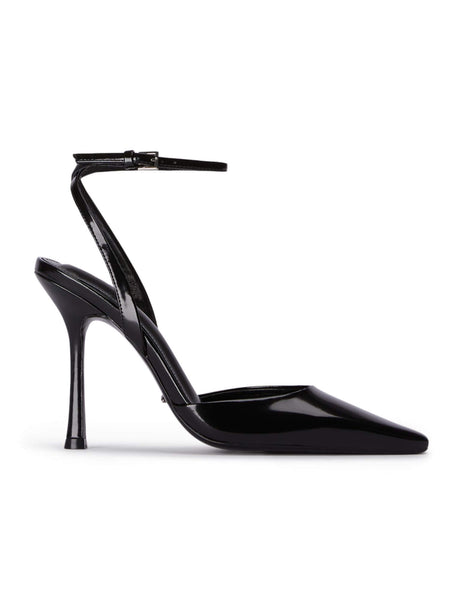 Tacones de aguja Tony Bianco Eden Black Hi Shine 10.5cm Negras | PARQX41310