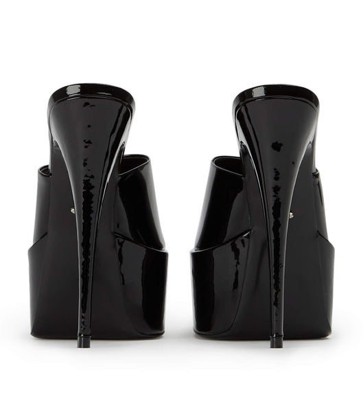 Tacones de aguja Tony Bianco Jordyn Black Charol 15cm Negras | PARQX68069