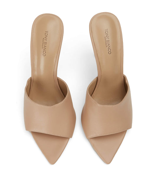 Tacones de aguja Tony Bianco Maximus Skin Nappa 10.5cm Arena | ARCVG89642