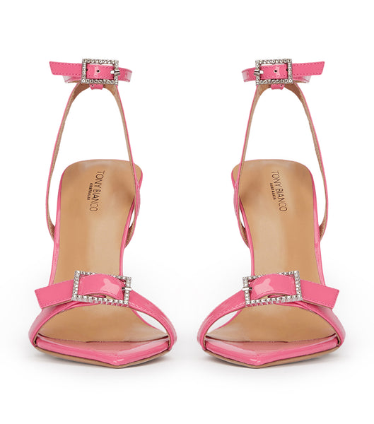 Tacones de aguja Tony Bianco Mopsy Flamingo Charol 10.5cm Rosas | ARJKU83538
